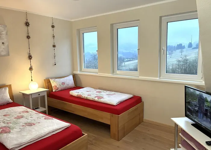 Appartement Auwers Haus Komplett Mit Panoramablick Und Kamin